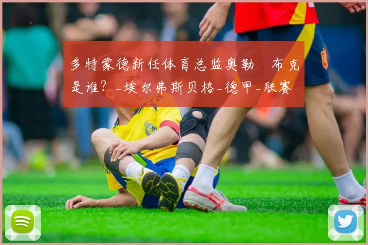 多特蒙德新任体育总监奥勒・布克是谁？_埃尔弗斯贝格_德甲_联赛